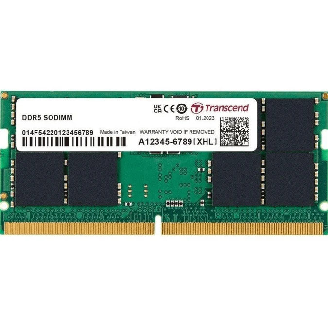TRANSCEND 8GB JM DDR5 5600 SO-DIMM 1Rx16 (JM5600ASG-8G) thumbnail