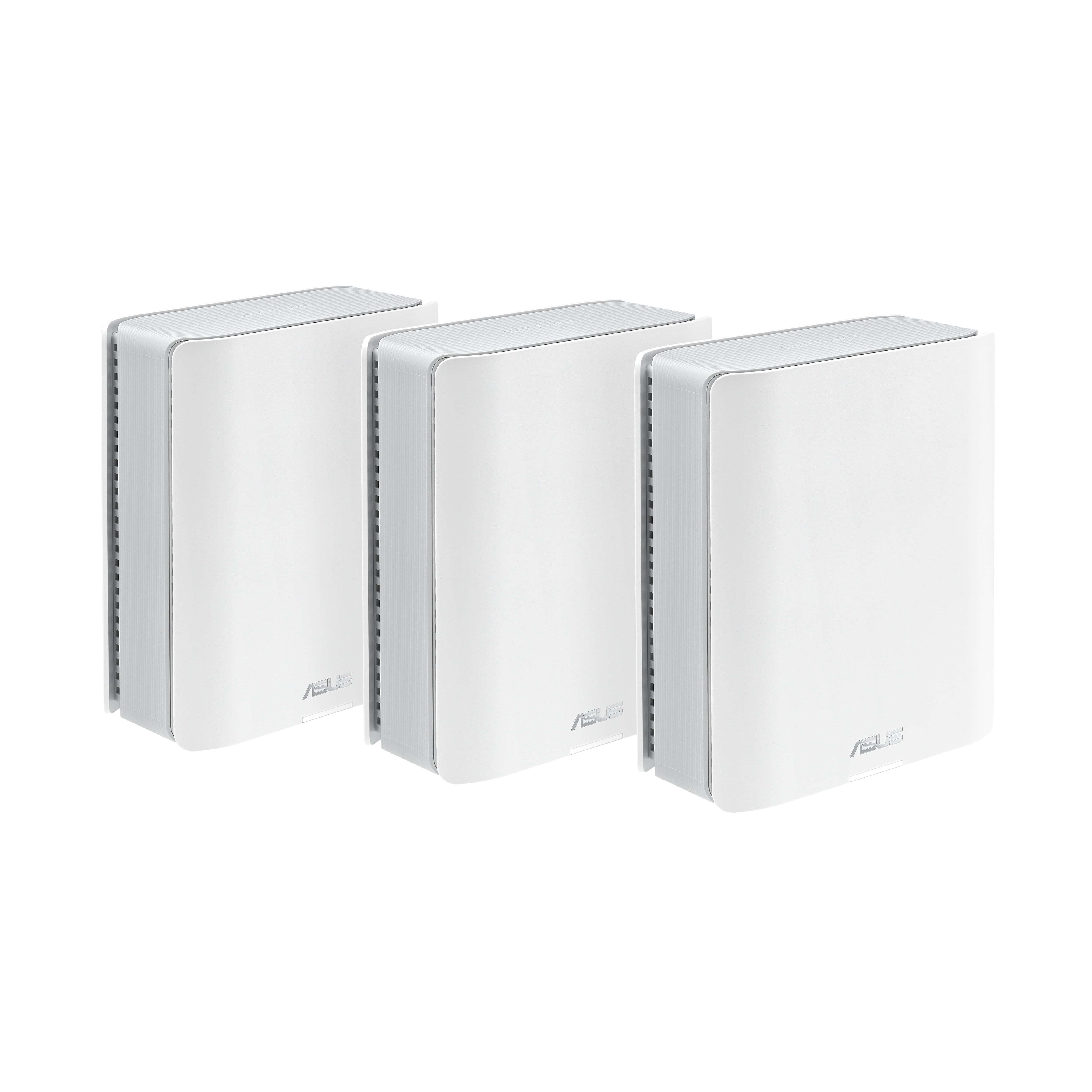 ASUS ZenWiFi BT10 – 3er Pack Weiß Tri-band (2,4 GHz / 5 GHz / 6 GHz) Wi-Fi 7 (802.11be) Wit 3 Intern (90IG08Y0-MO3C20) thumbnail