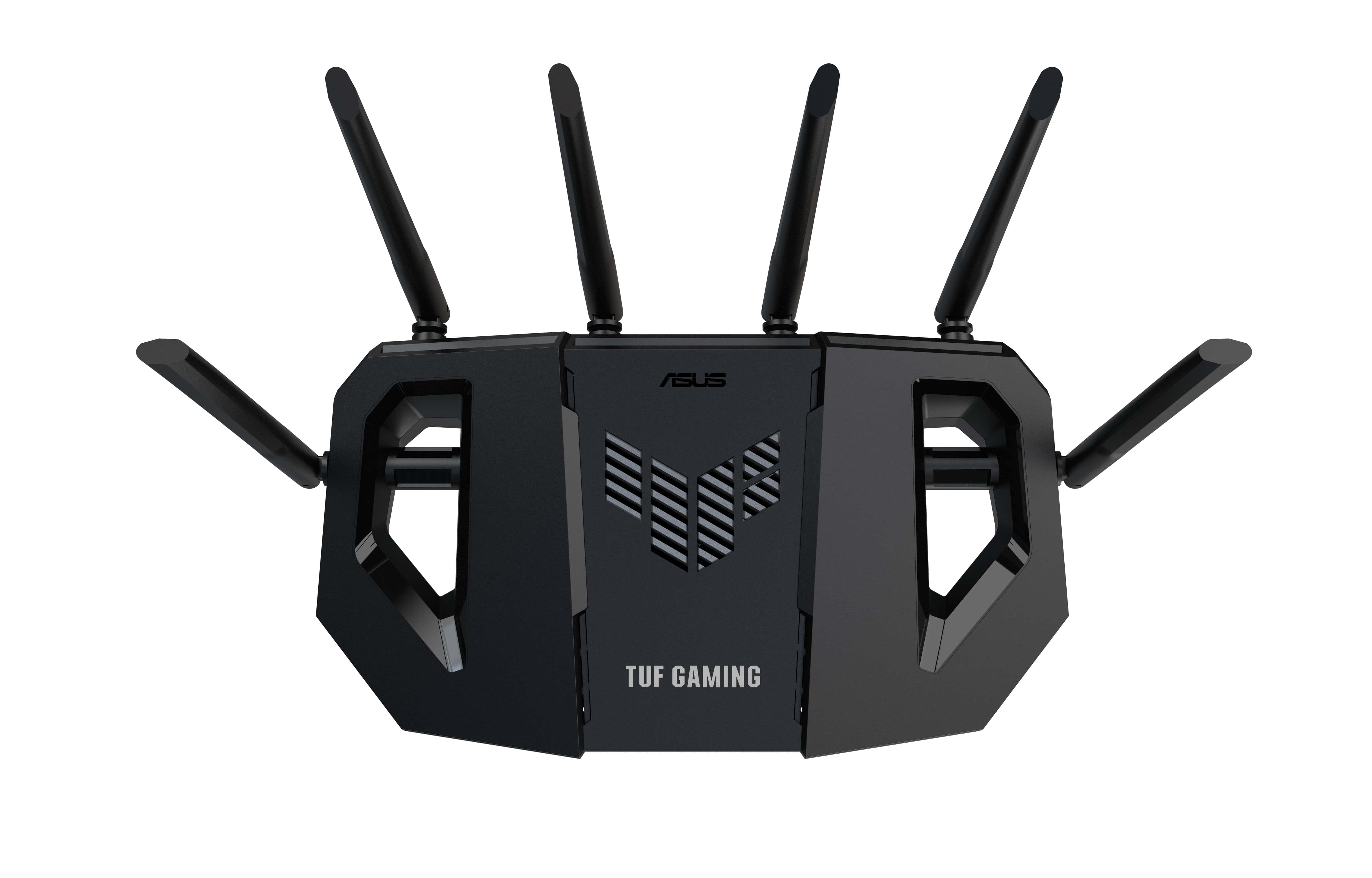 ASUS TUF Gaming BE6500 (TUF-BE6500) draadloze router 2.5 Gigabit Ethernet Dual-band (2.4 GHz / 5 GHz) Zwart (90IG0920-MO9C00) thumbnail