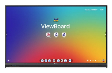 Viewsonic IFP7553 interactief whiteboard 189,2 cm (74.5") 3840 x 2160 Pixels Touchscreen Zwart (IFP7553) thumbnail