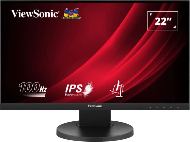 Viewsonic VG Series VG2208A LED display 55,9 cm (22) 1920 x 1080 Pixels Full HD Zwart (VG2208A) thumbnail