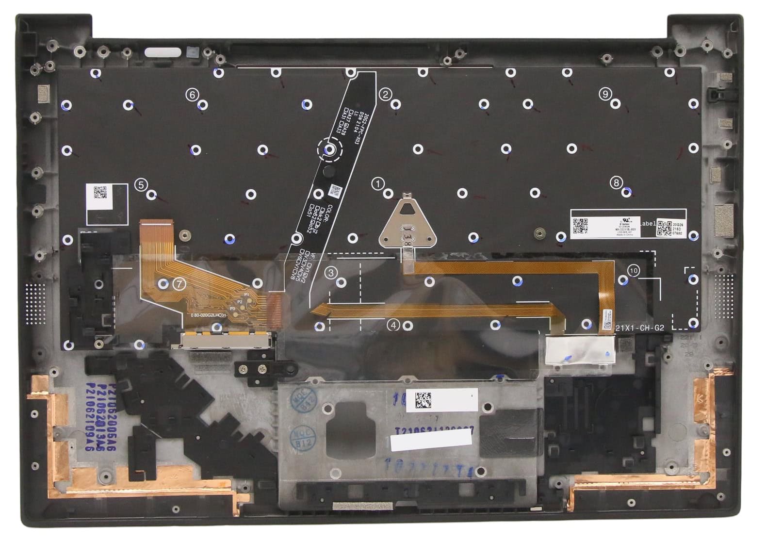 Lenovo 5M11C53274 laptop reserve-onderdeel Cover + keyboard (5M11C53274) thumbnail