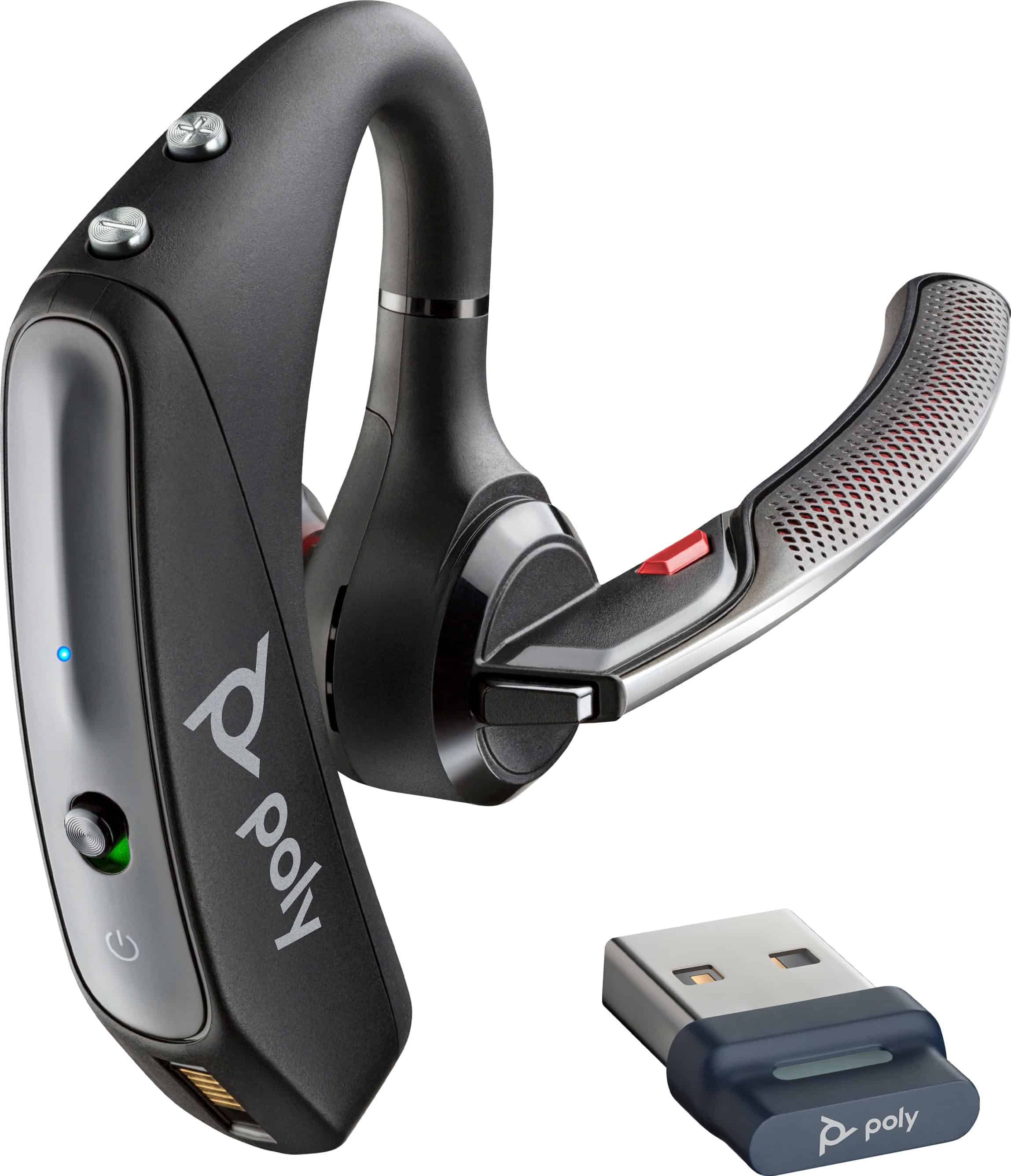 POLY Voyager 5200 USB-A Bluetooth Headset + BT700 dongle (7K2F3AA) thumbnail