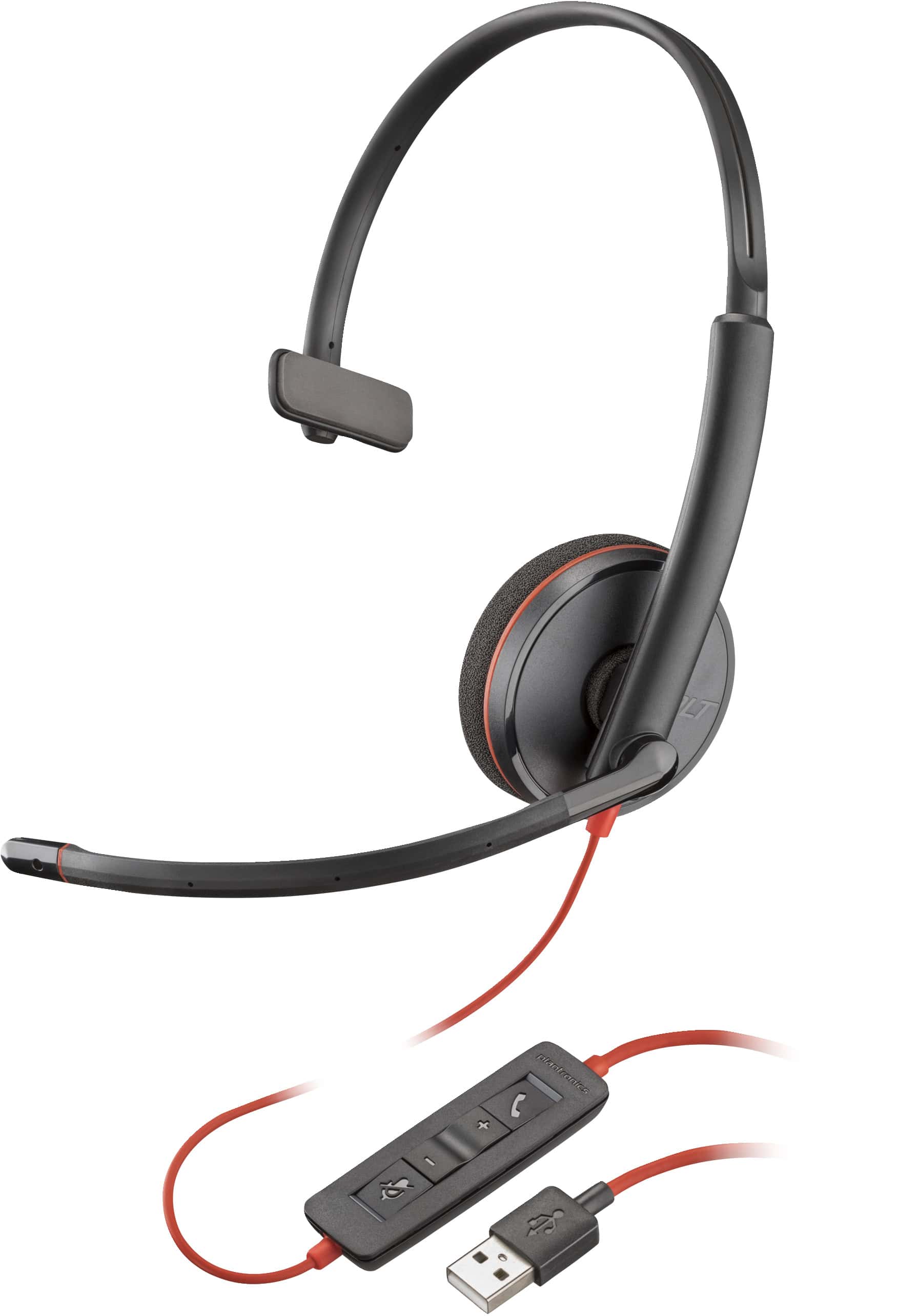 POLY Blackwire 3210 mono USB-A-headset (bulk) (80S01A6) thumbnail