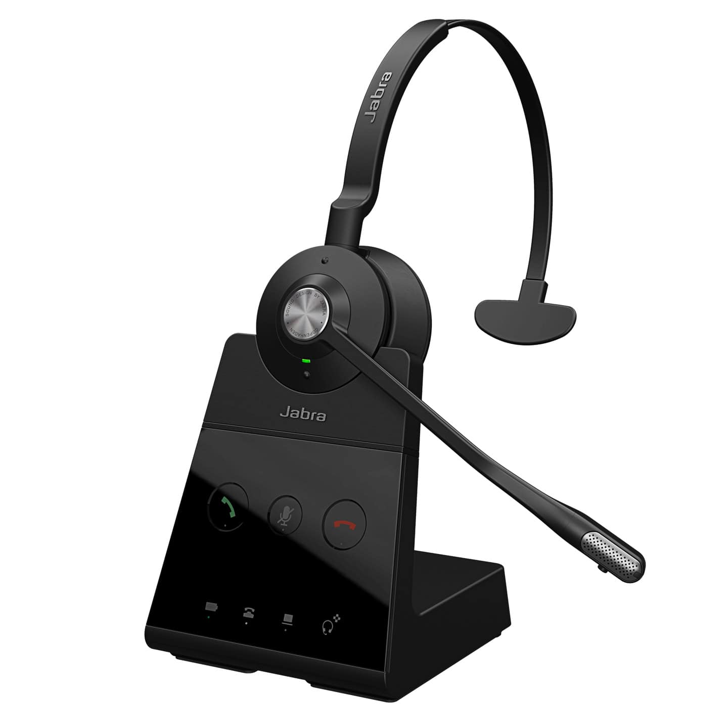 Jabra Engage 65 SE Headset Draadloos Hoofdband Kantoor/callcenter Zwart (9653-553-111-1) thumbnail