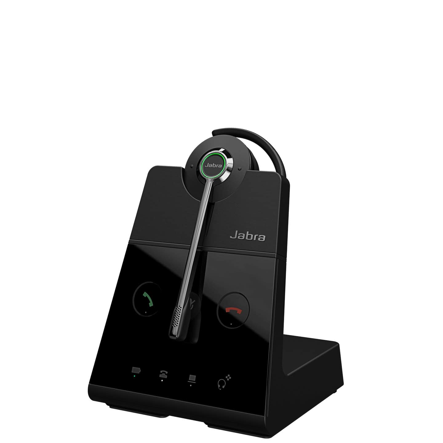 Jabra Engage 65 SE Headset Draadloos oorhaak, Hoofdband Kantoor/callcenter Zwart (9655-553-111) thumbnail