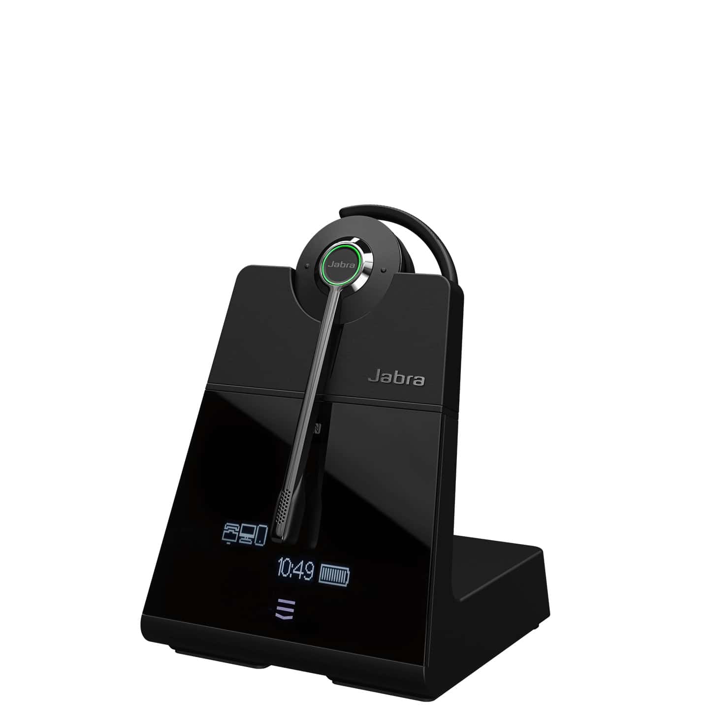 Jabra Engage 75 SE Headset Draadloos oorhaak, Hoofdband Kantoor/callcenter Bluetooth Zwart (9655-583-111) thumbnail