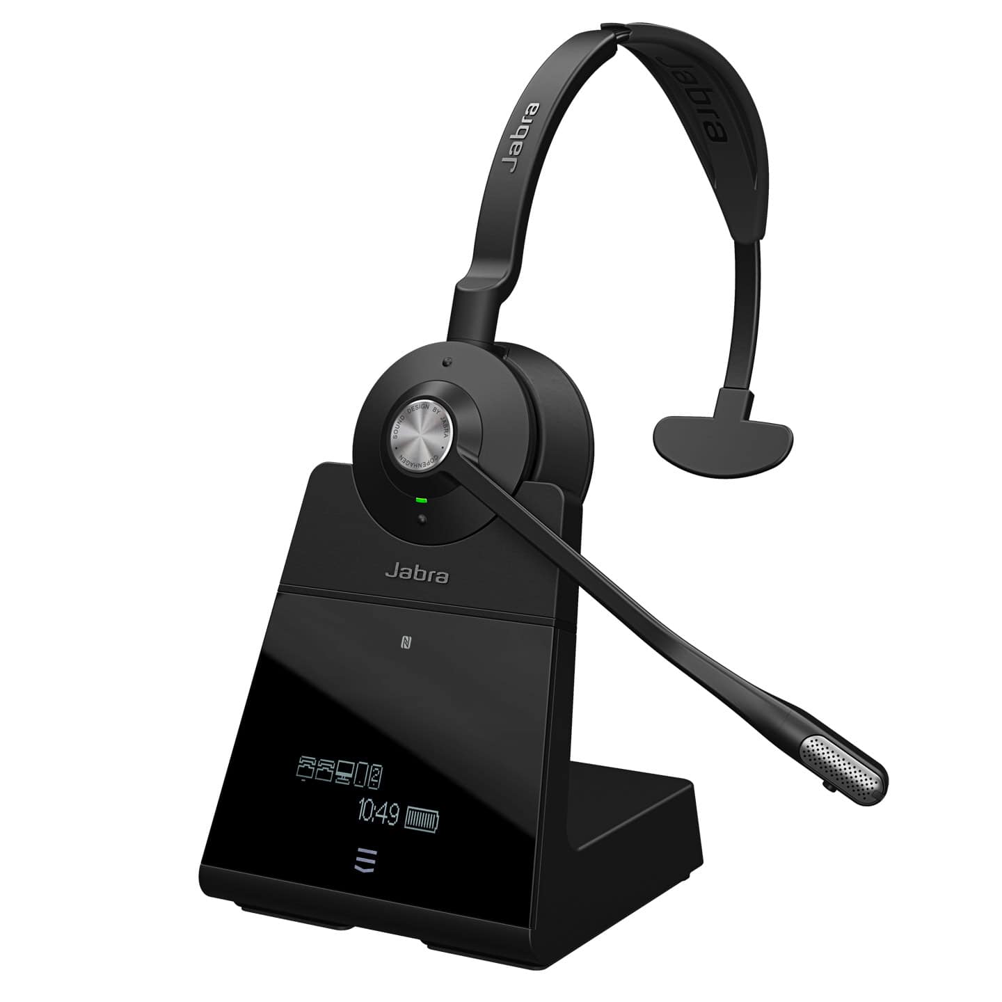 Jabra Engage 75 SE Headset Draadloos Hoofdband Kantoor/callcenter Bluetooth Zwart (9656-583-111) thumbnail