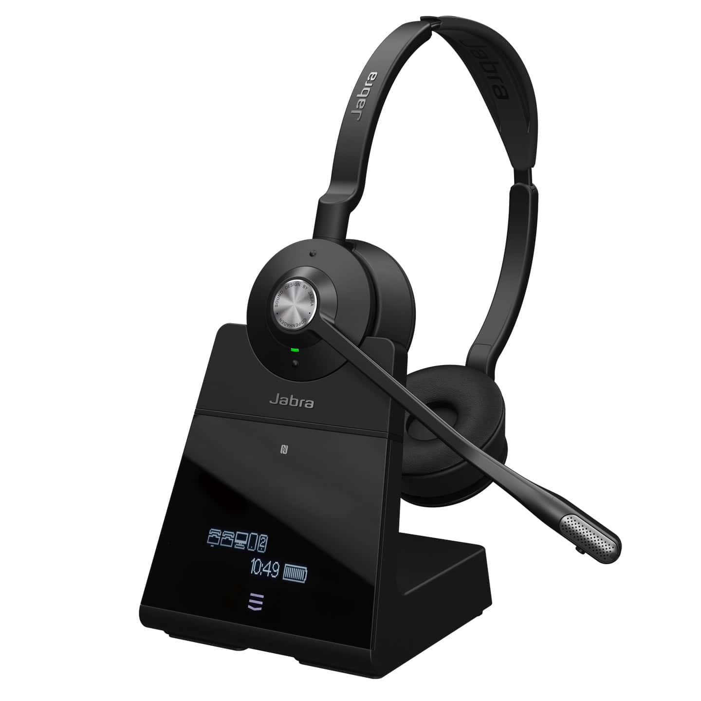 Jabra Engage 75 SE Headset Draadloos Hoofdband Kantoor/callcenter Bluetooth Zwart (9659-583-111) thumbnail