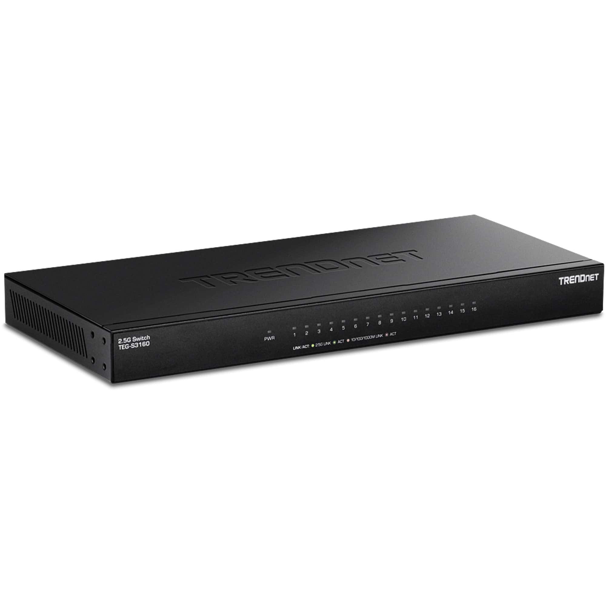 TRENDnet TEG-S3160 16-Port 2.5G Switch Unmanaged Desktop (TEG-S3160) thumbnail