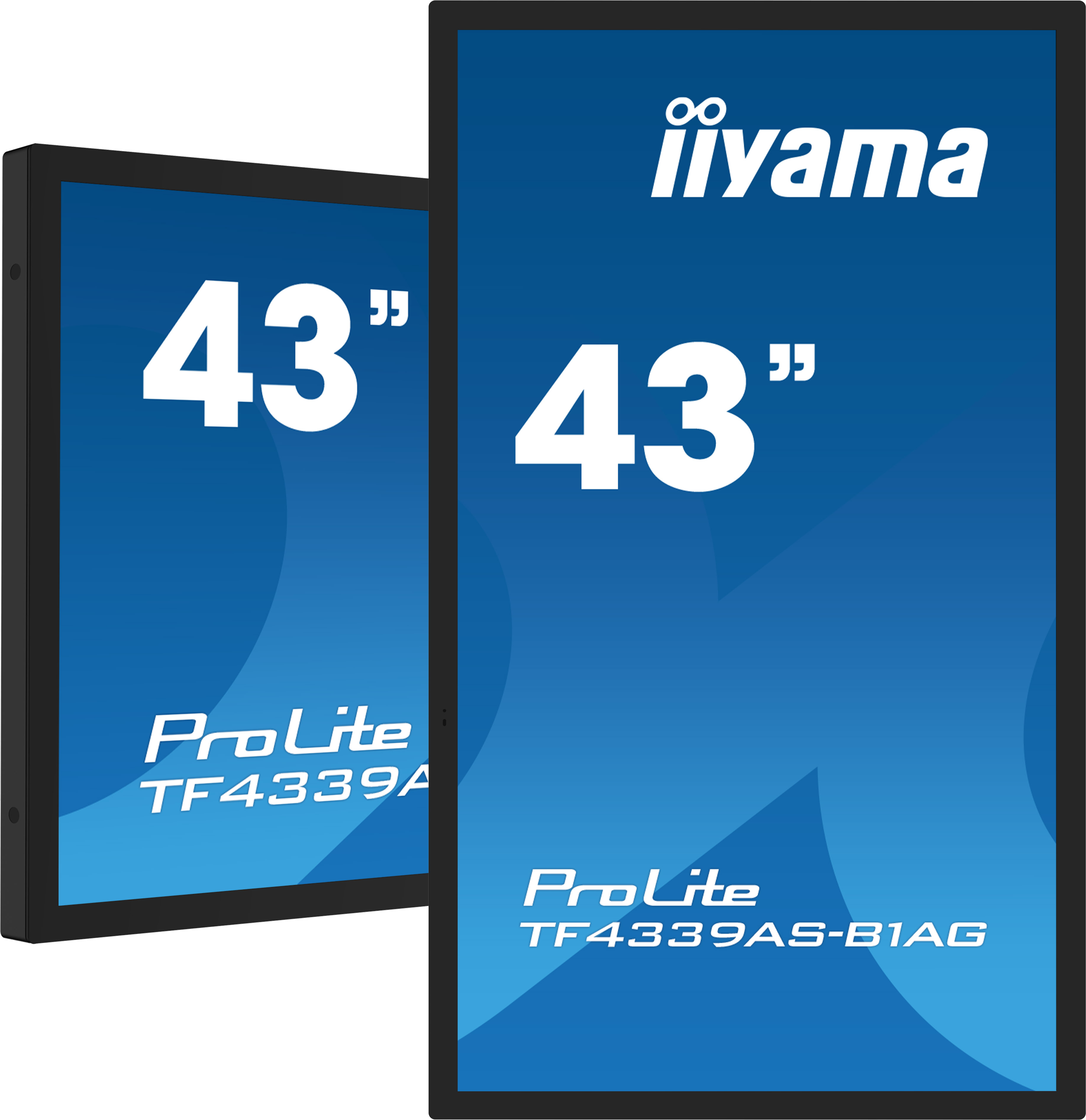 iiyama TF4339AS-B1AG computer monitor 108 cm (42.5") 3840 x 2160 Pixels 4K Ultra HD LED Touchscreen Zwart (TF4339AS-B1AG) thumbnail
