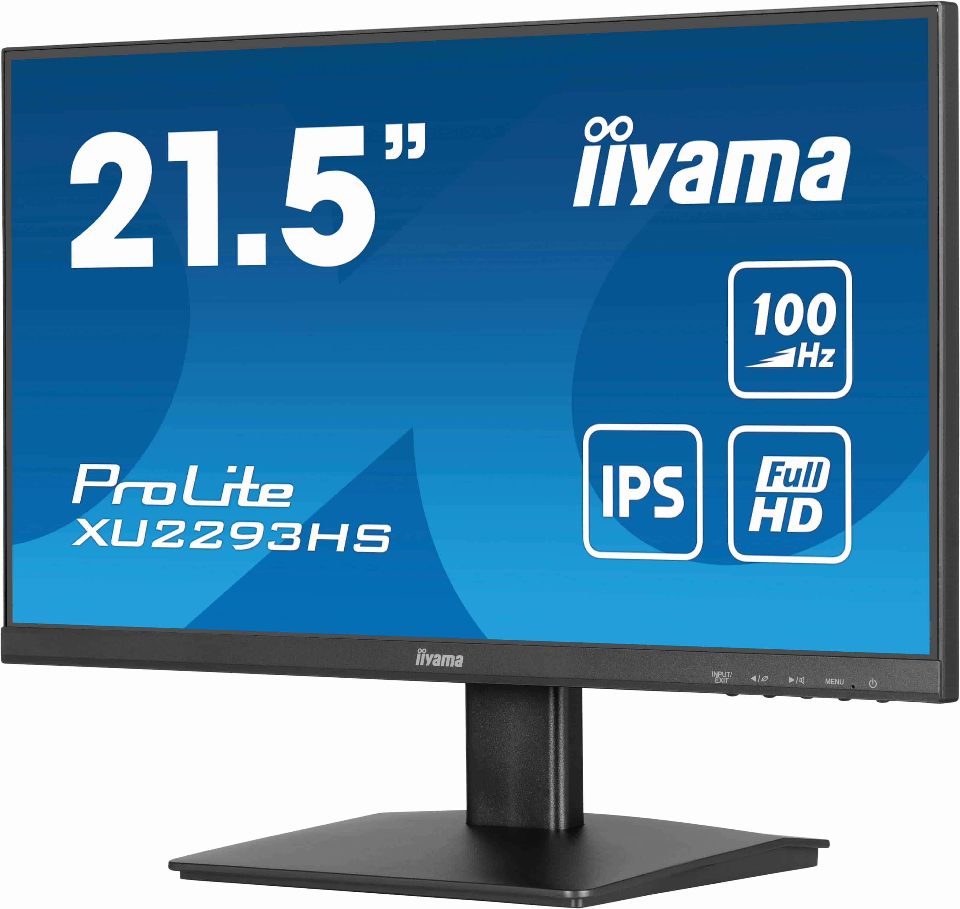iiyama ProLite XU2293HS-B6 computer monitor 54,6 cm (21.5) 1920 x 1080 Pixels Full HD LED Zwart (XU2293HS-B6) thumbnail