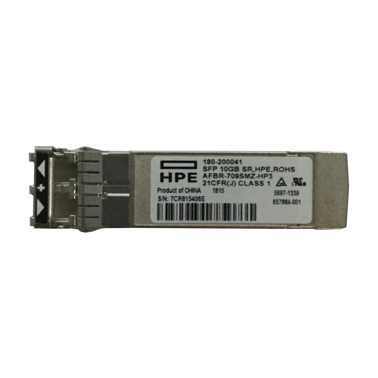 HP SPS-SFP TRANSCEIVER 10GBIT LC CNA (657884-001) thumbnail