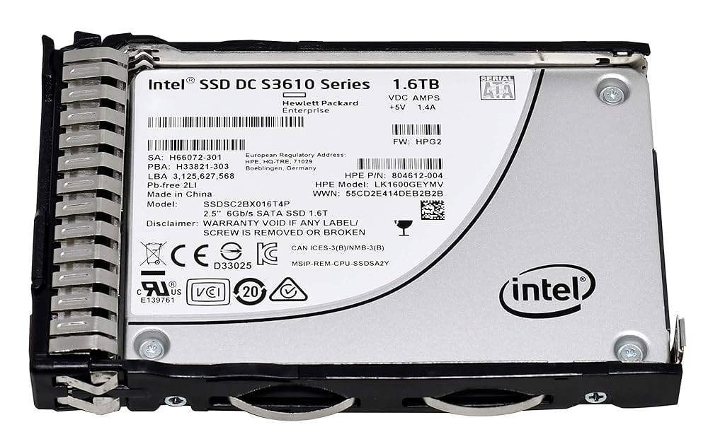 HP SPS-DRV SSD 6.4TB SFF NVMe x4 MU SCN DS - shipping new HPE spare part:P10472-001 (P10226-B21) thumbnail