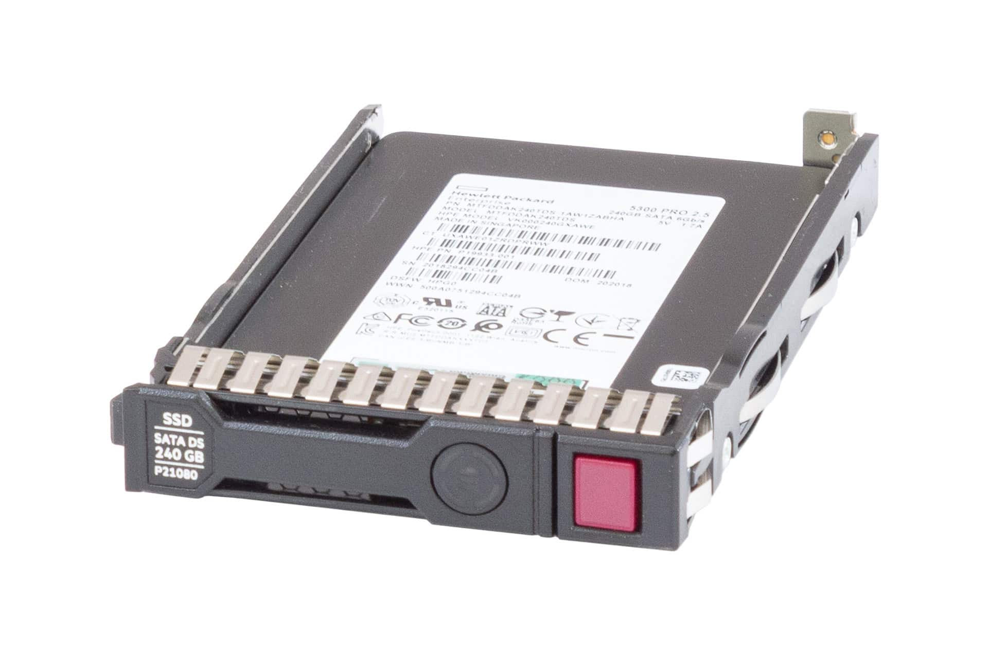 HP SPS-DRV SSD 240GB SATA SFF RI SC - shipping new HPE spare part:P21080-001 (P19935-B21) thumbnail