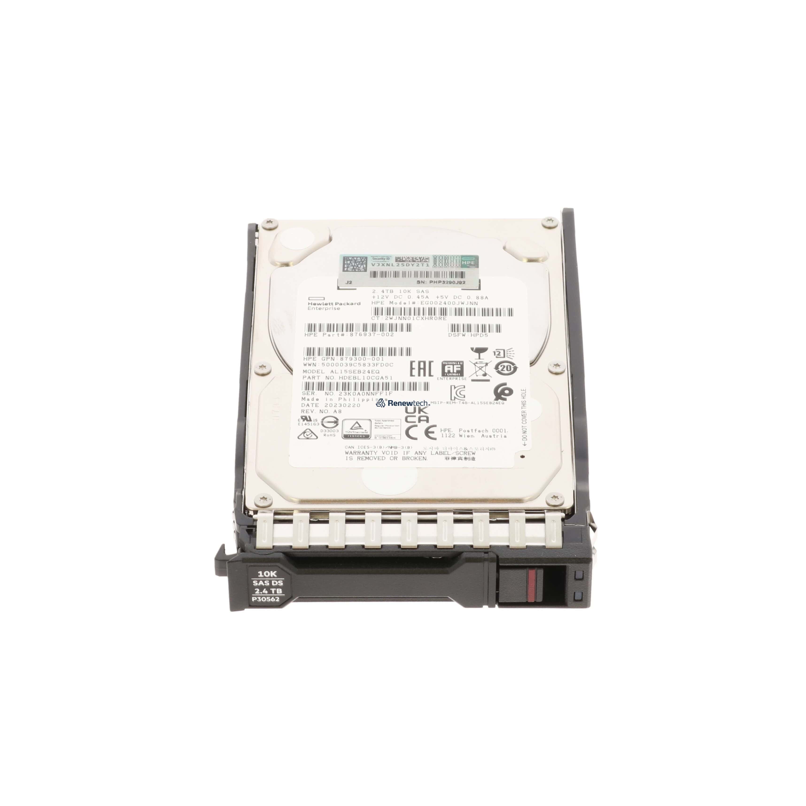 HP SPS-DRV SSD 480GB SFF SATA SC MV MU Spl - shipping new HPE spare part:P35266-001 (P35221-B21) thumbnail