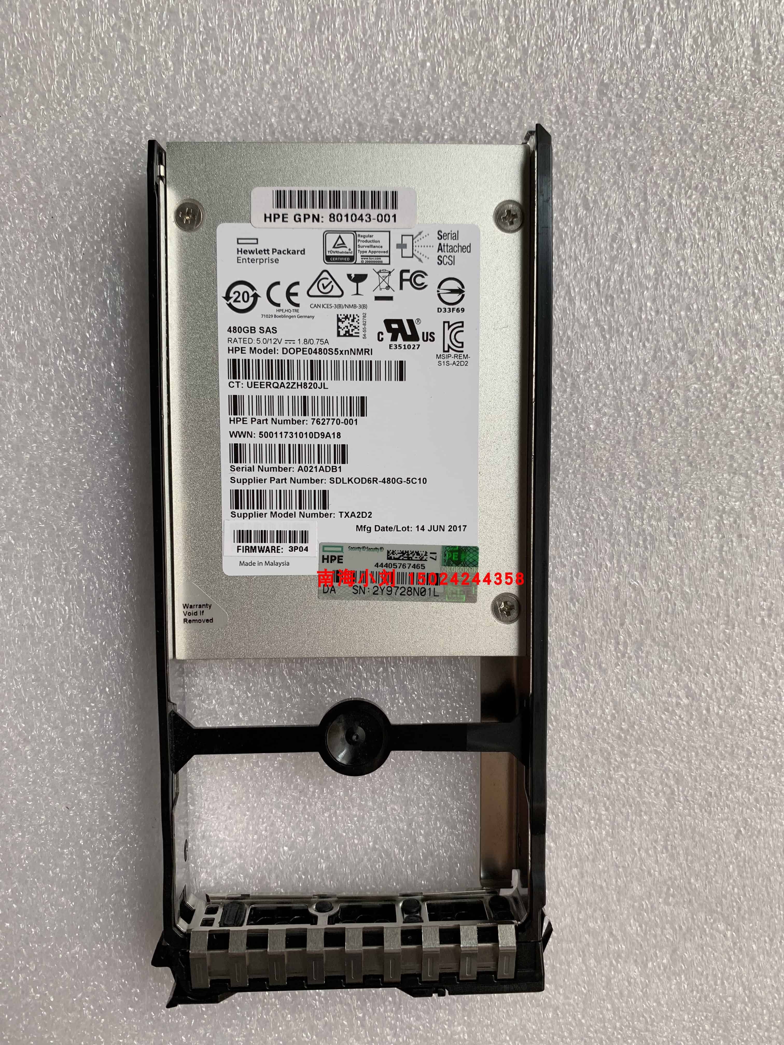 HP DRV SSD 3.2TB SFF SAS MU SC (P37173-001) thumbnail