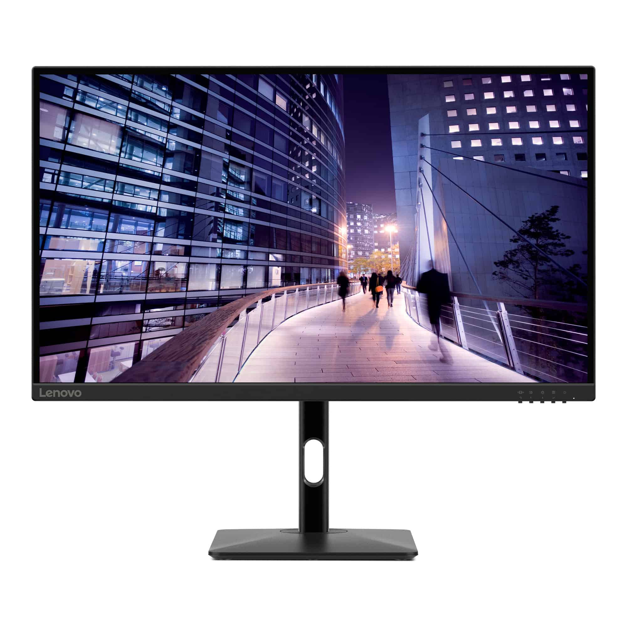 Lenovo N27p LED display 68,6 cm (27) 3840 x 2160 Pixels 4K Ultra HD Zwart (67C3GAC4EU) thumbnail