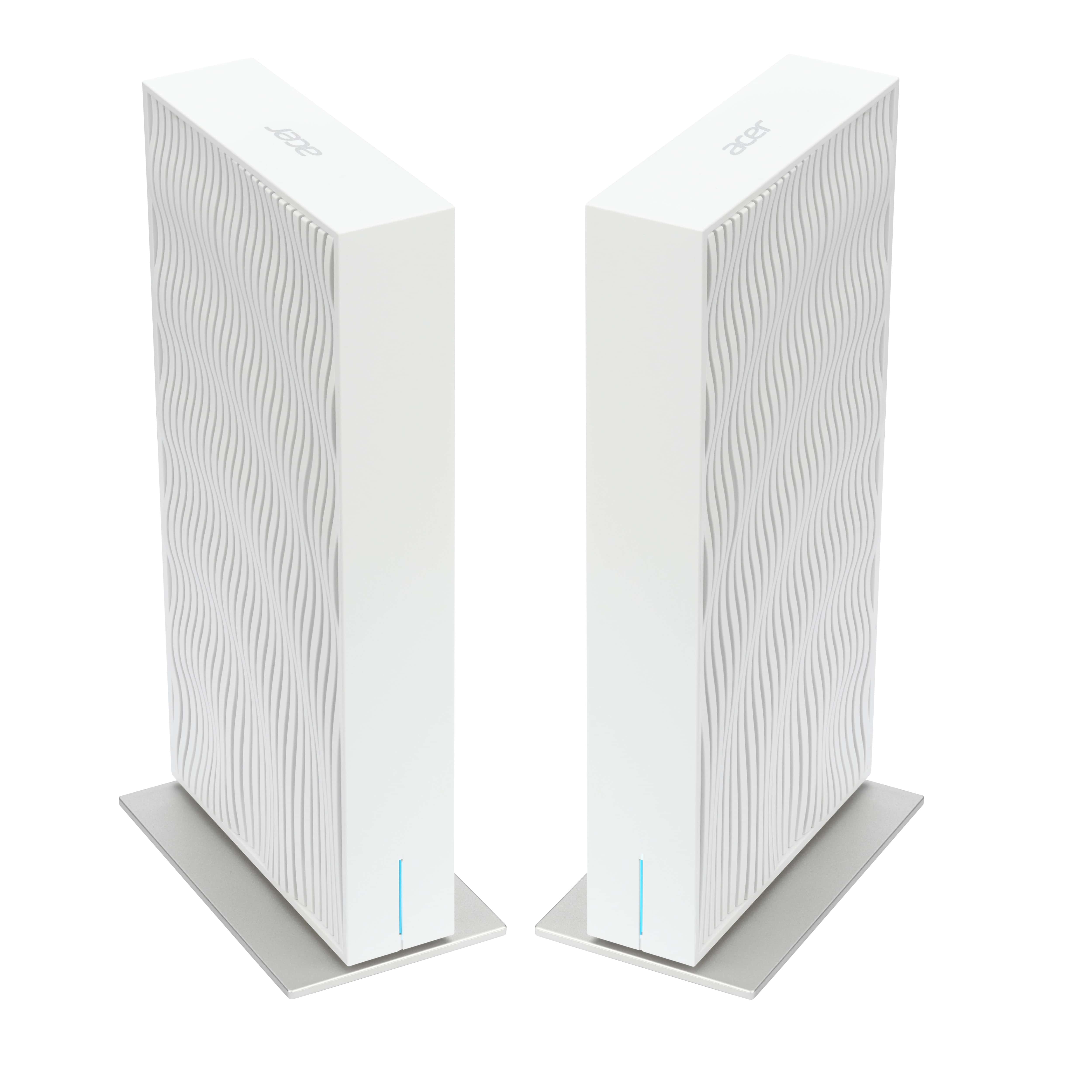 Acer Wave 7, wifi 7 Mesh Router, EU plug, dual pack Dual-band (2.4GHz + 5GHz or 2.4GHz + 6GHz) Wi-Fi 7 (802.11be) 4 (FF.G2UTA.002) thumbnail