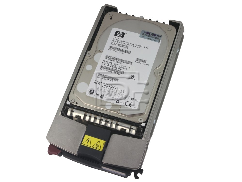 HP Harddisk 72GB 15k U320 Hot plug (289243-001) thumbnail