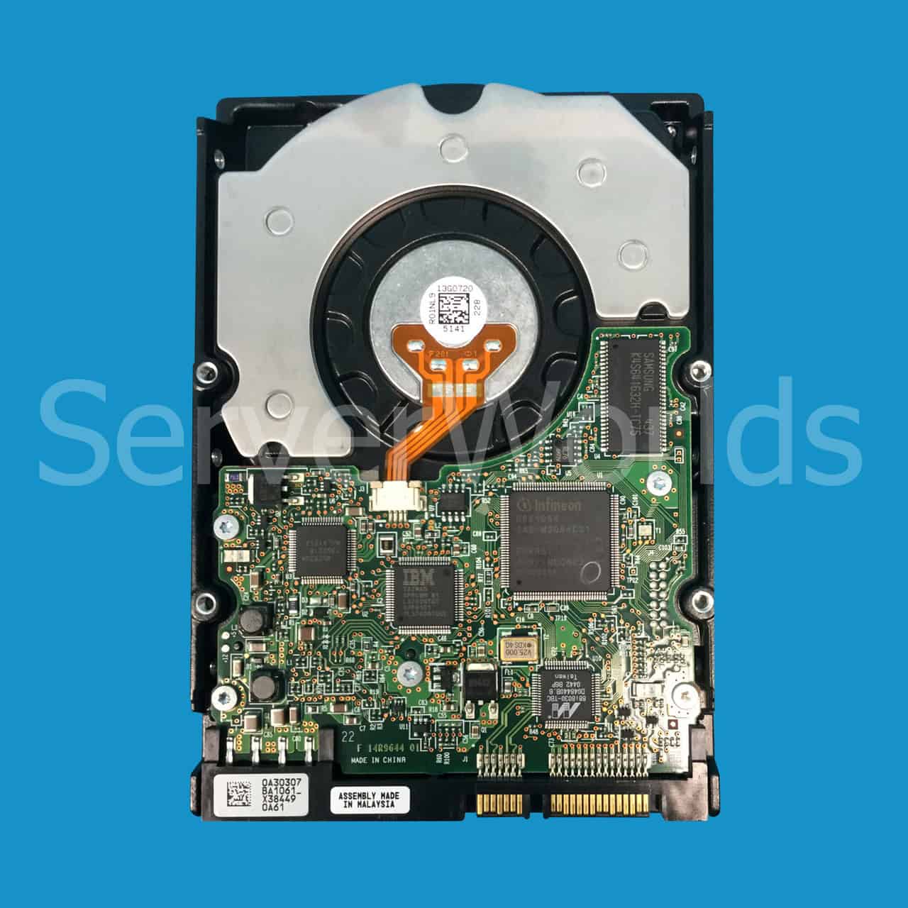 HP SPS-DRV HD 500G SATA-3 6GSQ 7200 WS (376273-1) thumbnail
