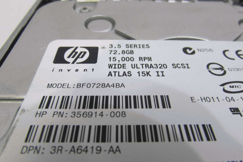 HP Harddisk 72GB 15k U320 Hot plug (BF0728A4BA) thumbnail