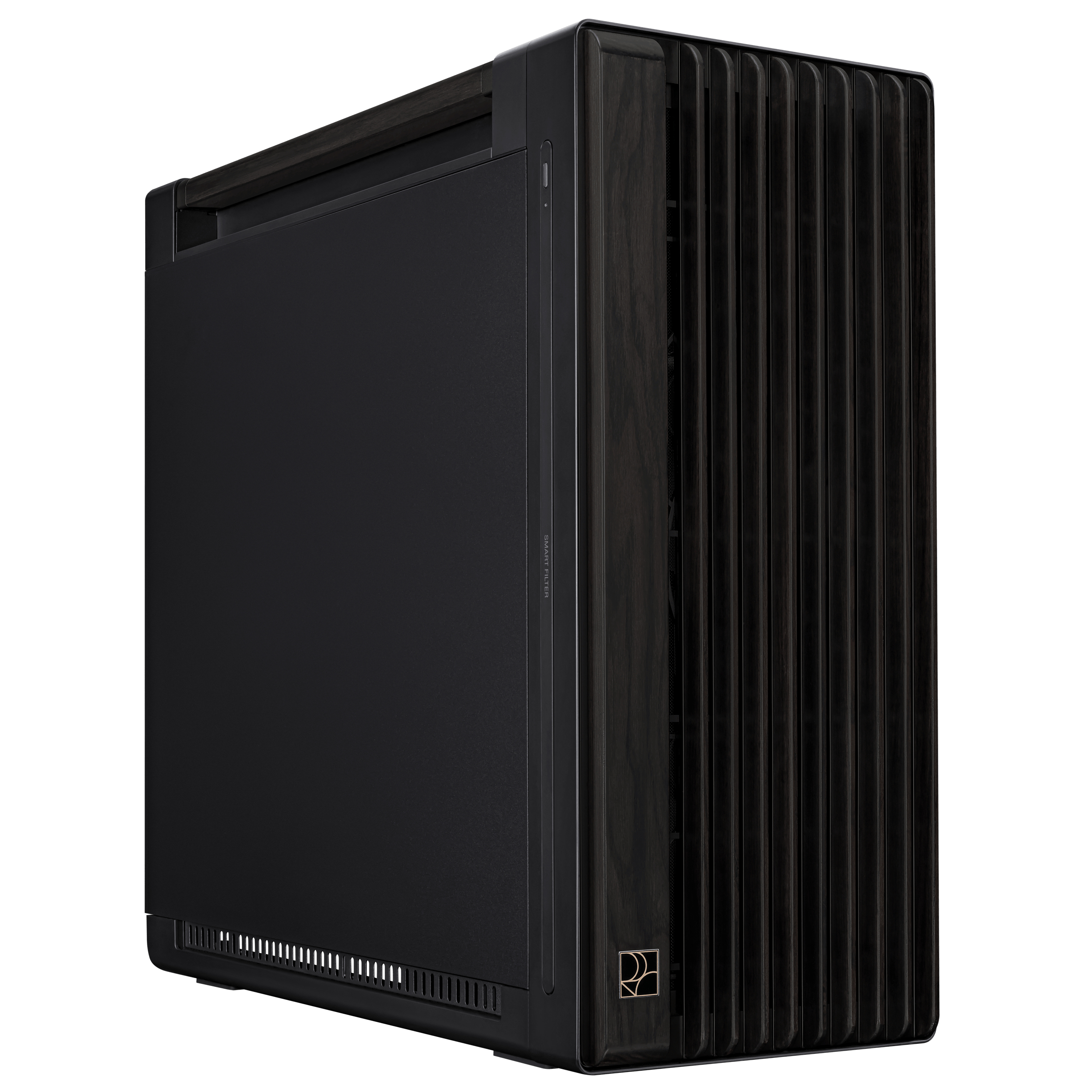 ASUS ProArt PA602 Wood Edition – Metal Panel Midi Tower Zwart (90DC00J0-B09020) thumbnail
