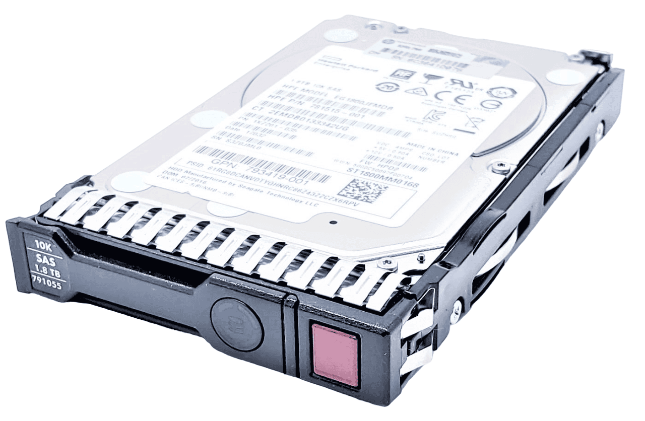 HP DRV HD MSA 1.8TB 12G 10K 2.5 (EG1800JEHMD) thumbnail