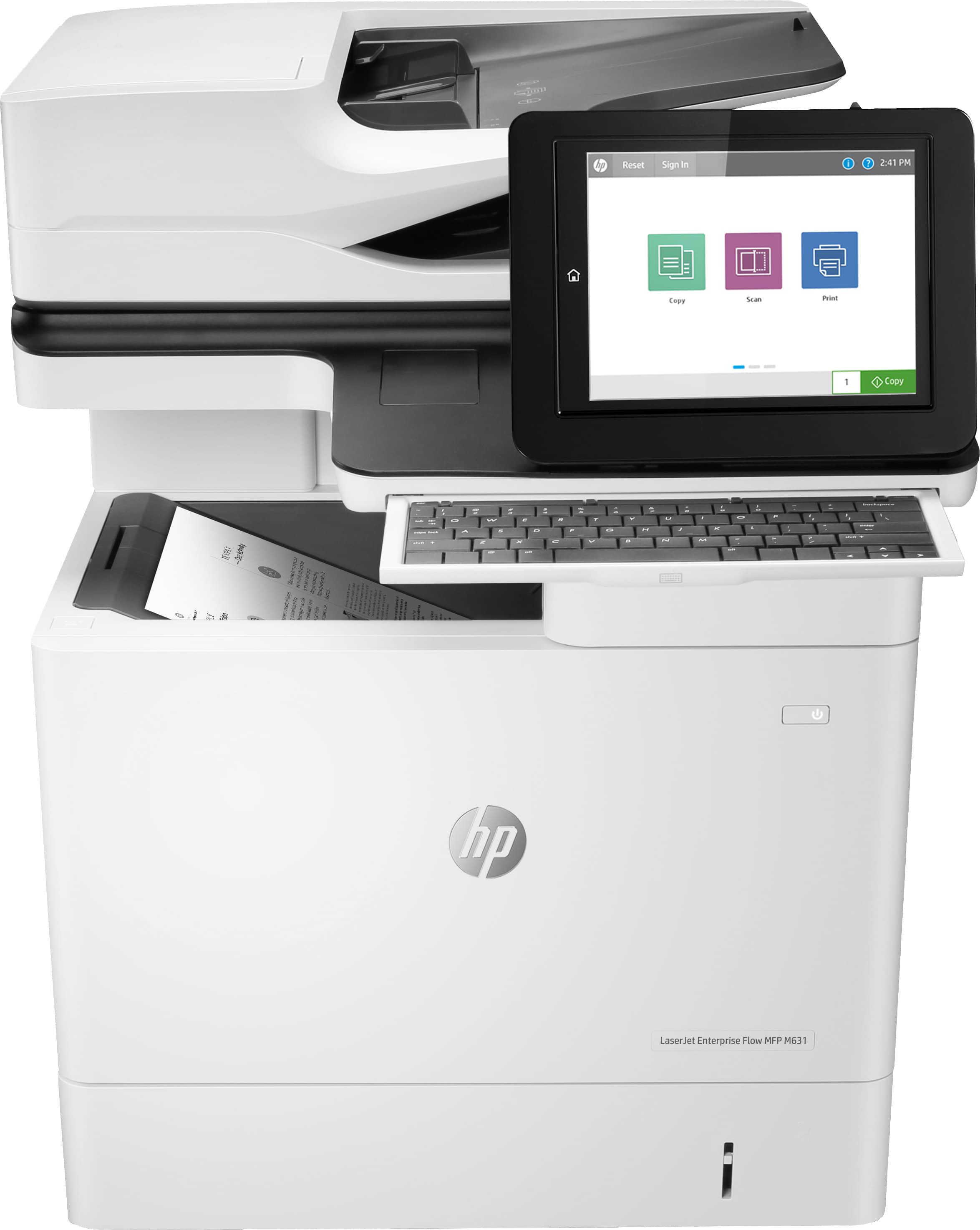HP LaserJet Enterprise Flow MFP M631h, Afdrukken, kopiëren, scannen (M631H) thumbnail
