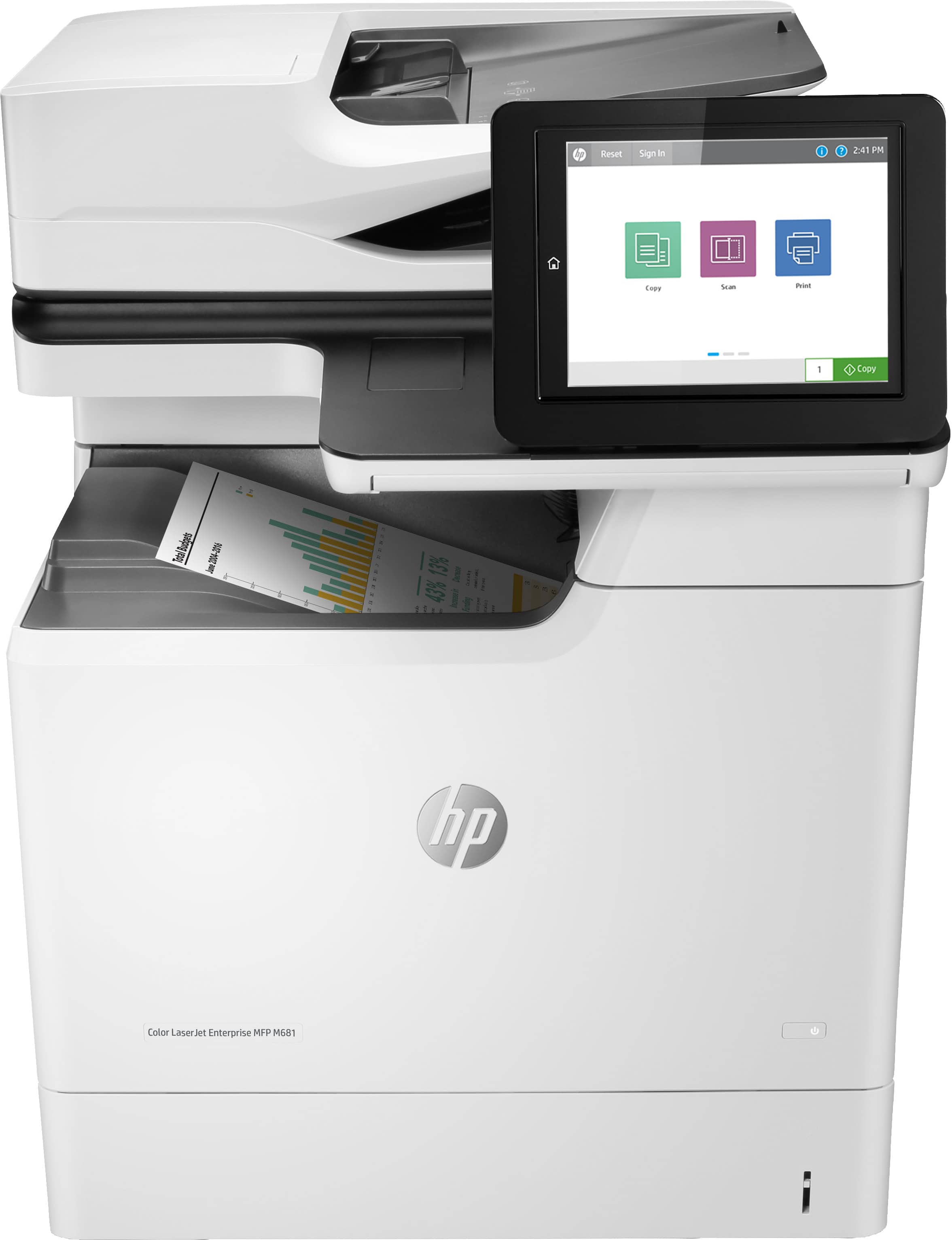 HP Color LaserJet Enterprise MFP M681dh, Printen, kopiëren, scannen (M681DH) thumbnail