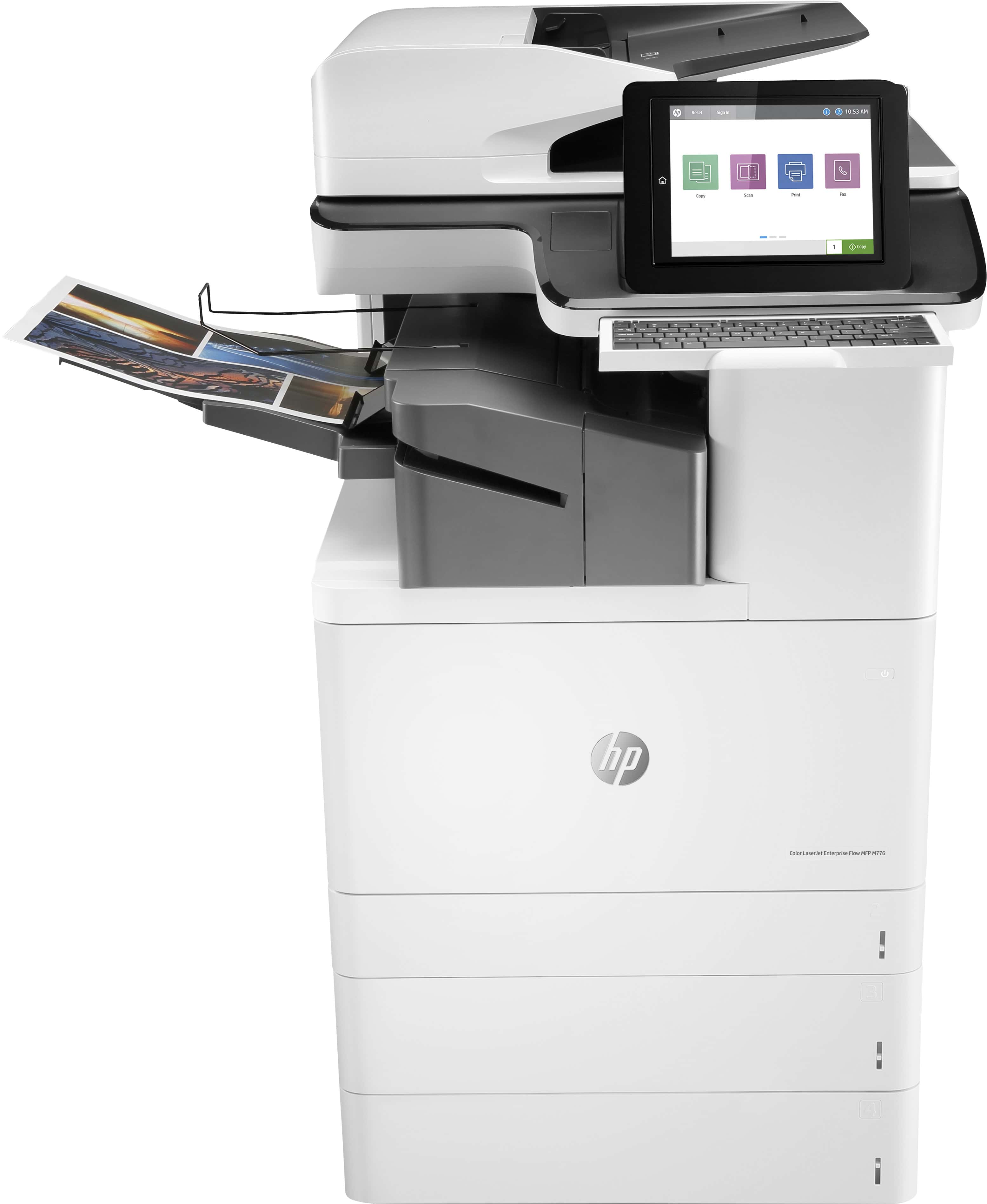 HP Color LaserJet Enterprise Flow MFP M776zs, Printen, kopiëren, scannen en faxen, Dubbelzijdig printen; Scannen naar e-mail (M776ZS) thumbnail