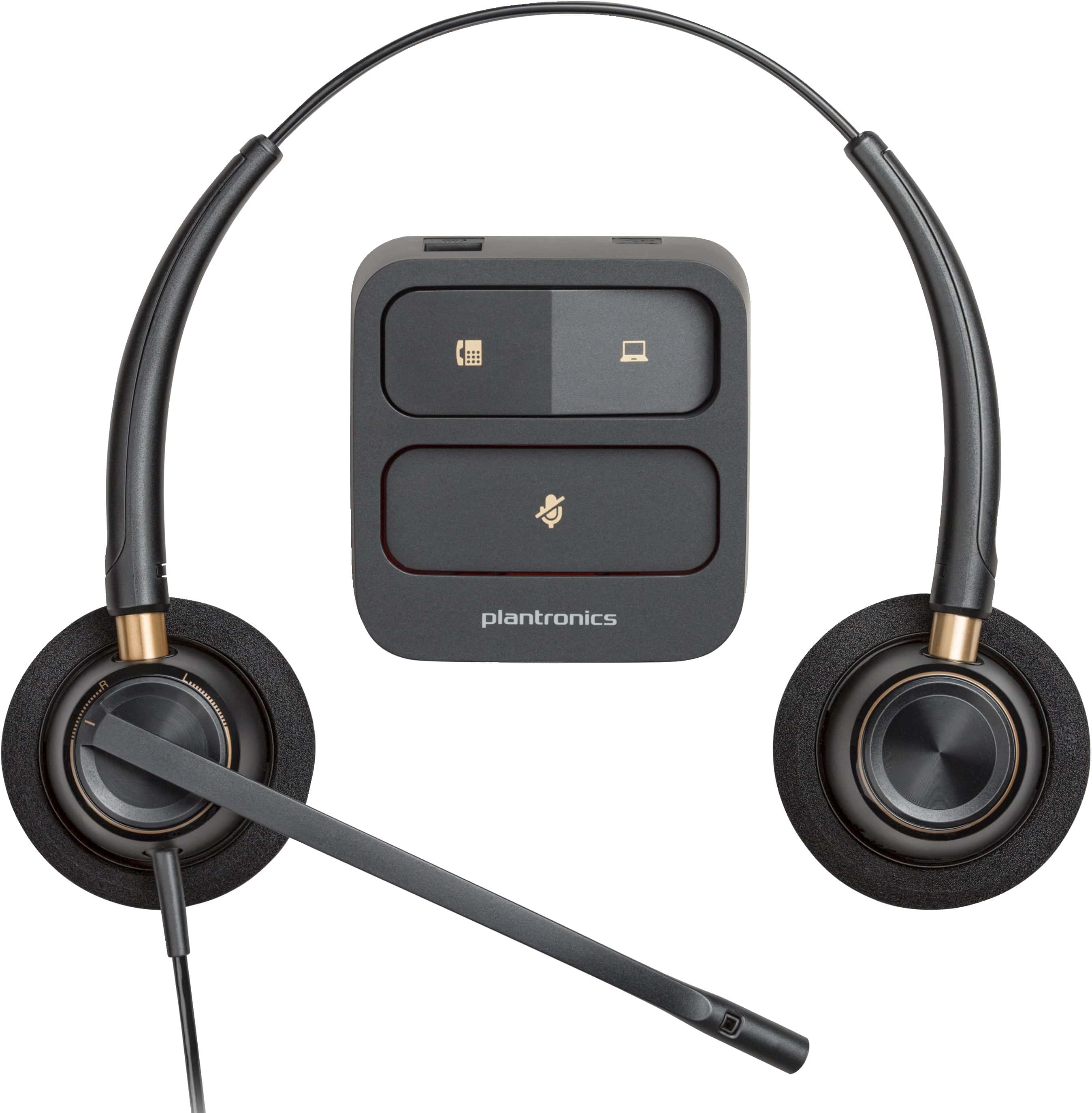 POLY EncorePro 520 Binaural Headset met Quick Disconnect (783P7AA#ABB) thumbnail