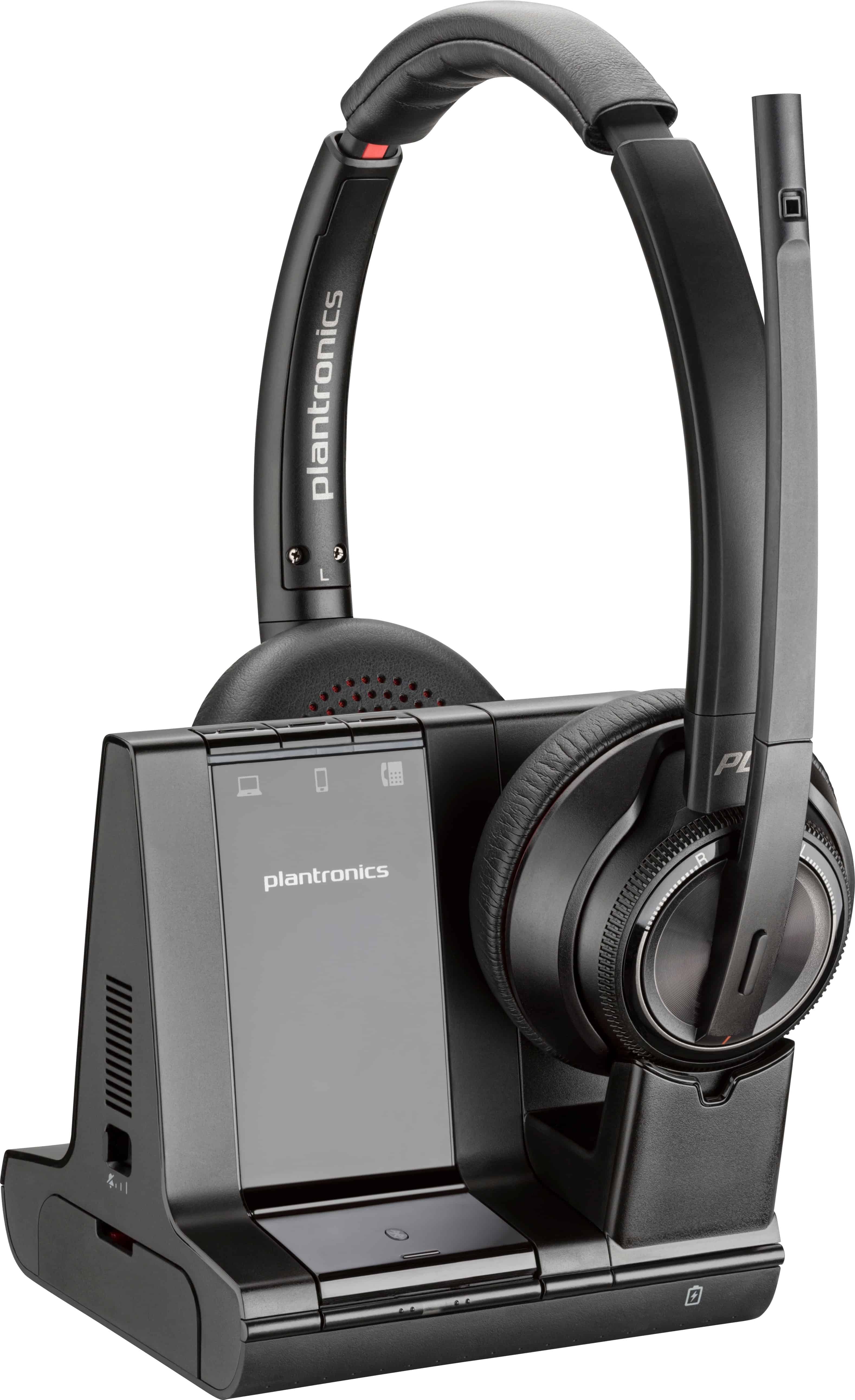 POLY Savi 8220 UC Microsoft Teams Certified DECT 1880-1900 MHz USB-A Headset (8D3F5AA#ABB) thumbnail