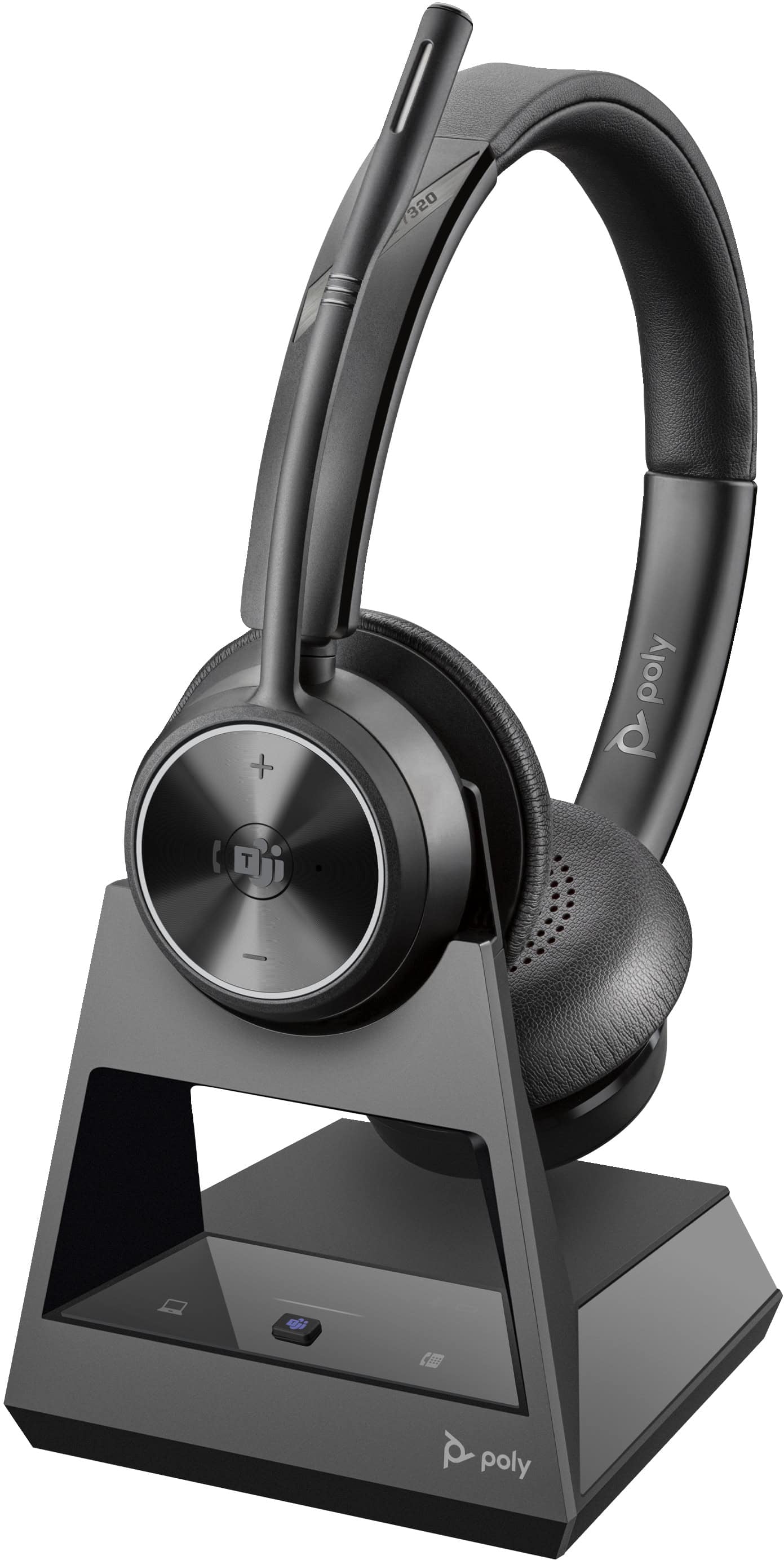 POLY Savi 7320 Office Stereo DECT 1880-1900 MHz Headset (8D3F7AA#ABB) thumbnail