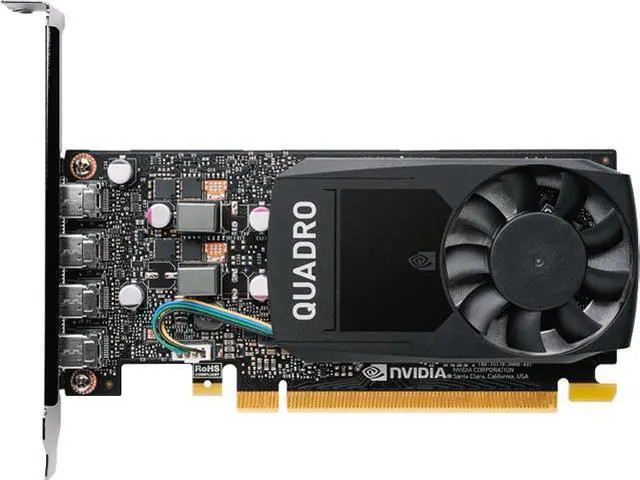 Acer VGA BD.NVIDIA.QUADRO.P620.GDDR5.2GB.LP.PCI-EX16 (DA.P6211.002) thumbnail