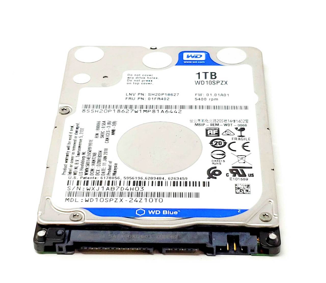 Acer HDD.9.5mm.1TB.5K4.SATA.4K (KH.01K08.017) thumbnail