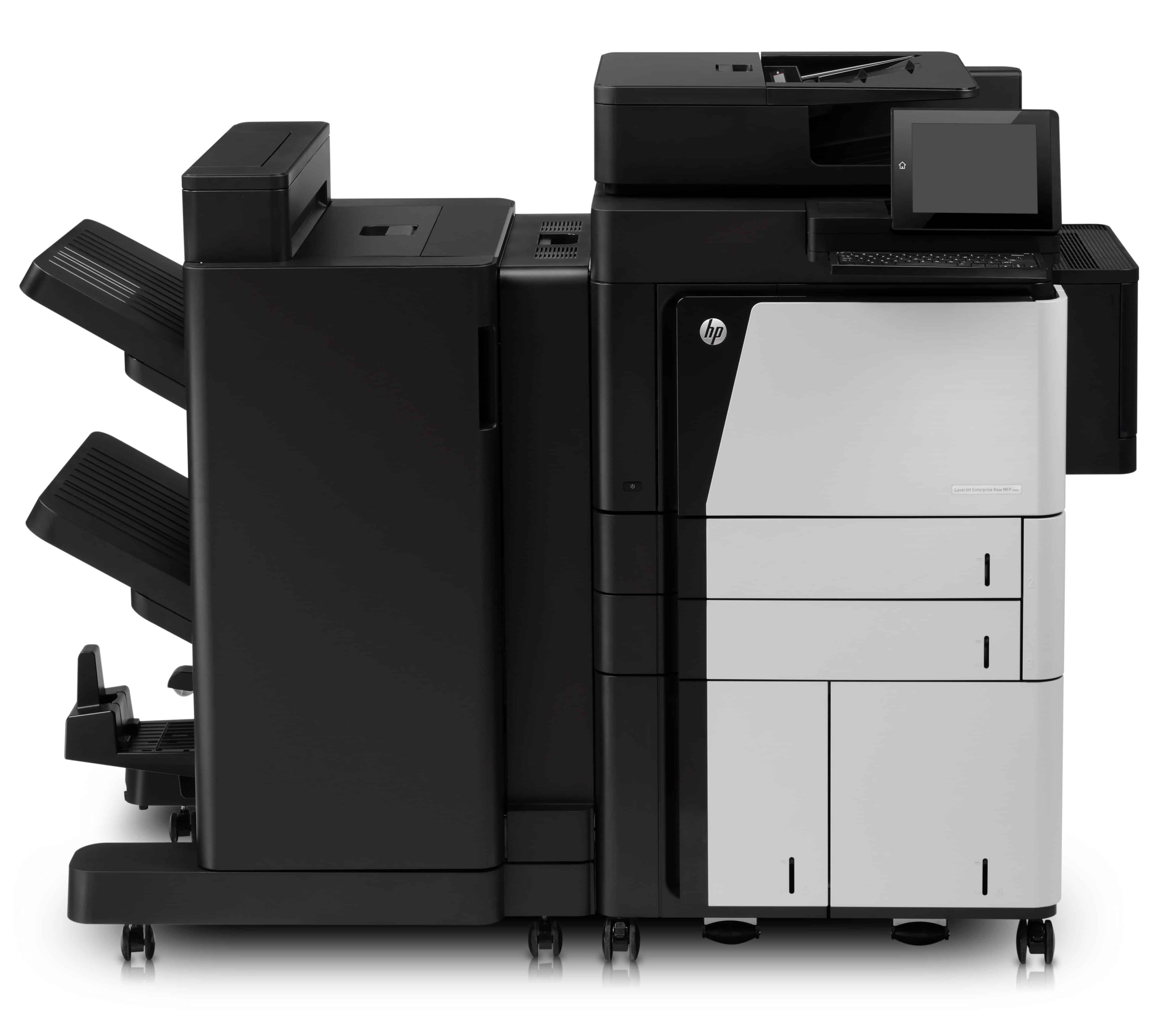HP LaserJet Enterprise Flow MFP M830z, Zwart-wit, Printer voor Bedrijf, Printen, kopiëren, scannen, faxen, Invoer voor 200 vel; Printen via USB-poort aan voorzijde; Scans naar e-mail/pdf; Dubbelzijdig printen (M830) thumbnail