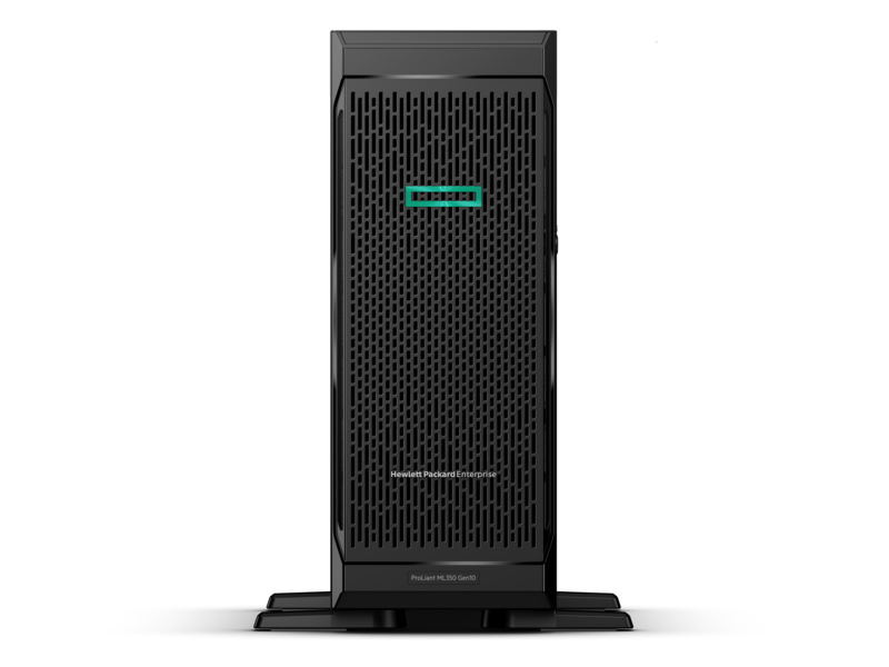 Hewlett Packard Enterprise ProLiant ML350 Gen10 server Tower (4U) Intel® Xeon® Silver 4210 2,2 GHz 16 GB DDR4-SDRAM 800 W (P11051-421) thumbnail