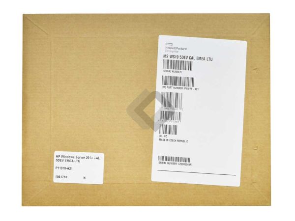HP MS Windows Server 2019 5DEV CAL EMEA LTU (P11078-A21) thumbnail