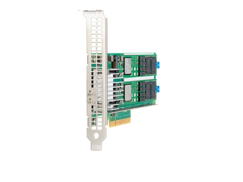 Hewlett Packard Enterprise NS204I-P NVME PCIE3 OS BOOT DEVICE PL-SI RAID controller PCI Express (P12965-B21) thumbnail
