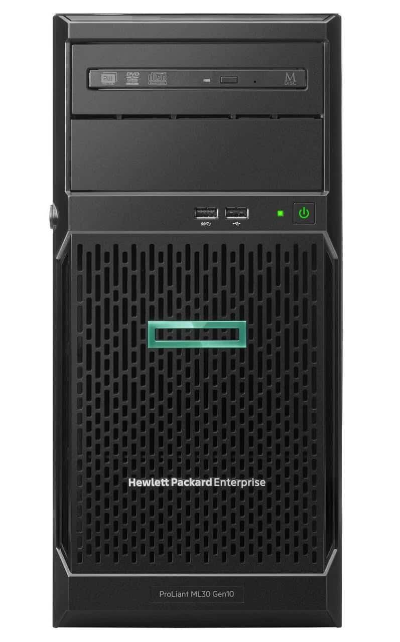 Hewlett Packard Enterprise ProLiant ML30 Gen10 server Tower (4U) Intel Xeon E E-2224 3,4 GHz 16 GB DDR4-SDRAM 350 W (P16928-421) thumbnail