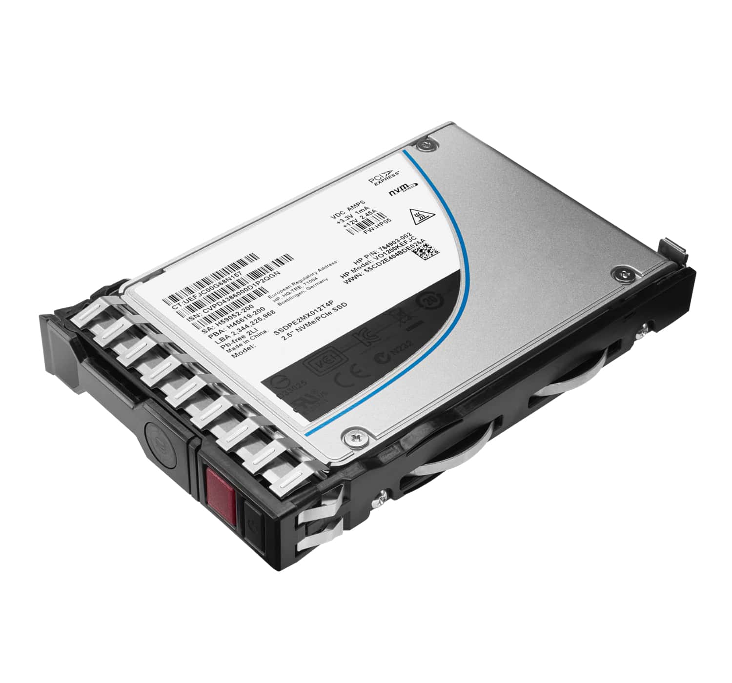 Hewlett Packard Enterprise P19829-B21 internal solid state drive 2.5 1600 GB U.3 TLC NVMe (P19829-B21) thumbnail