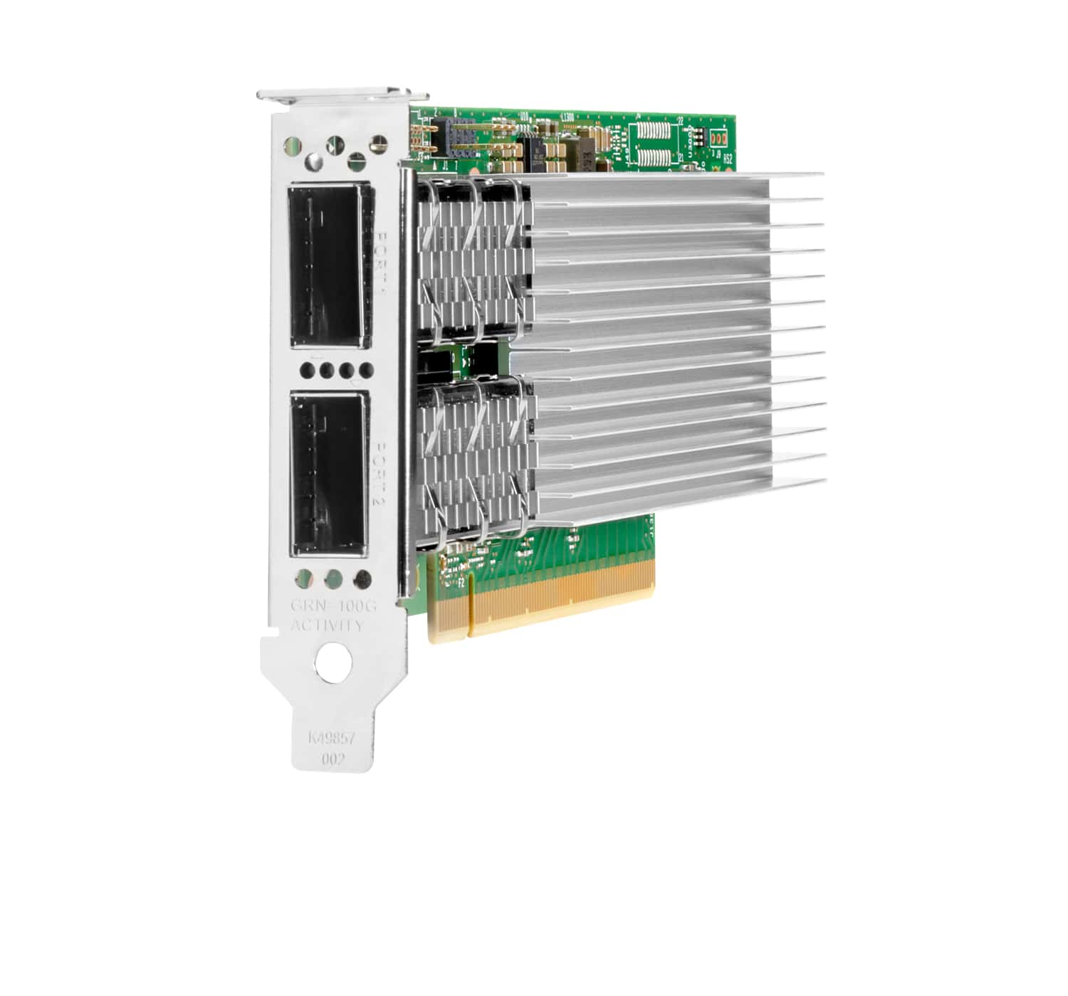 Hewlett Packard Enterprise Intel E810-CQDA2 Ethernet 100Gb 2-port QSFP28 Intern Ethernet / Fiber 100000 Mbit/s (P21112-B21) thumbnail