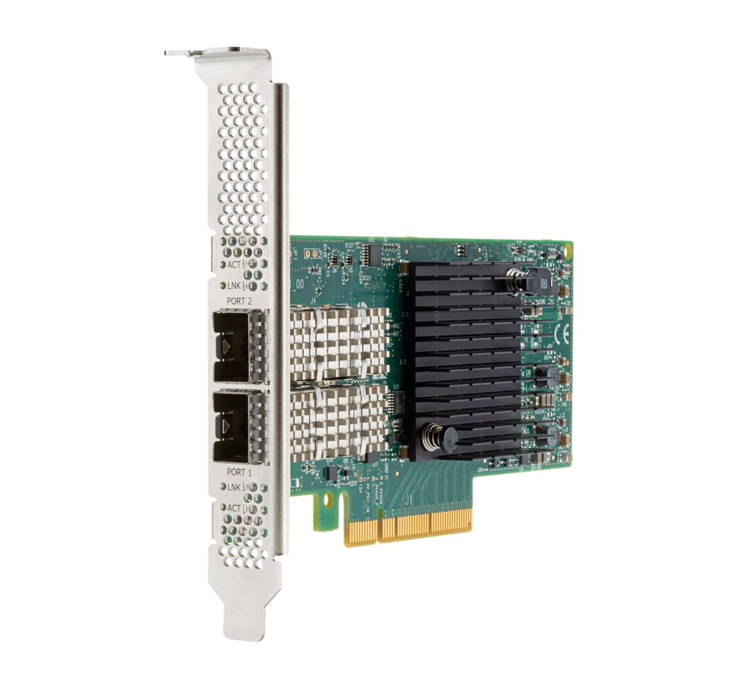 Hewlett Packard Enterprise Ethernet 10/25Gb 2-port SFP28 X2522-25G Intern Ethernet / Fiber 25000 Mbit/s (P24437-B21) thumbnail Hewlett Packard Enterprise Ethernet 10/25Gb 2-port SFP28 X2522-25G Intern Ethernet / Fiber 25000 Mbit/s (P24437-B21) thumbnail