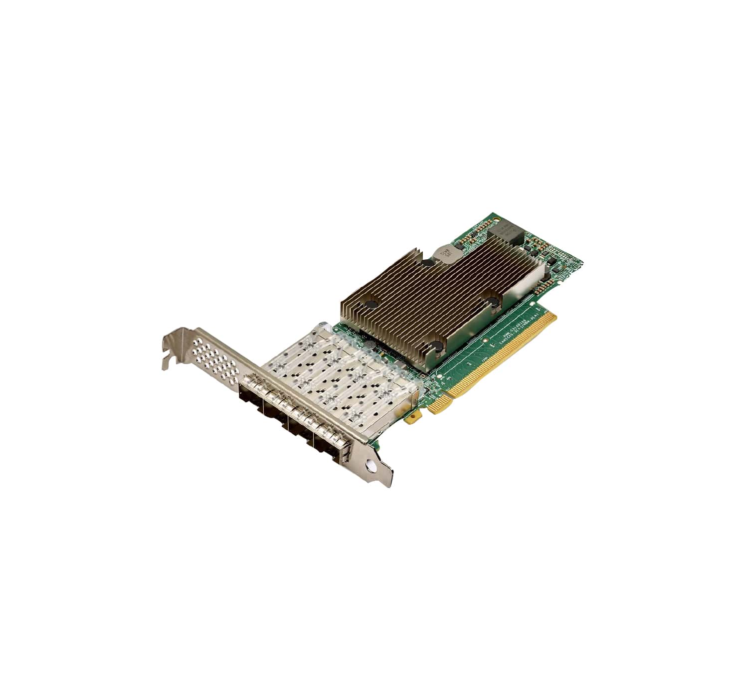 Hewlett Packard Enterprise Broadcom BCM57504 Ethernet 10/25Gb 4-port SFP28 Intern Ethernet / Fiber 25000 Mbit/s (P26264-B21) thumbnail Hewlett Packard Enterprise Broadcom BCM57504 Ethernet 10/25Gb 4-port SFP28 Intern Ethernet / Fiber 25000 Mbit/s (P26264-B21) thumbnail