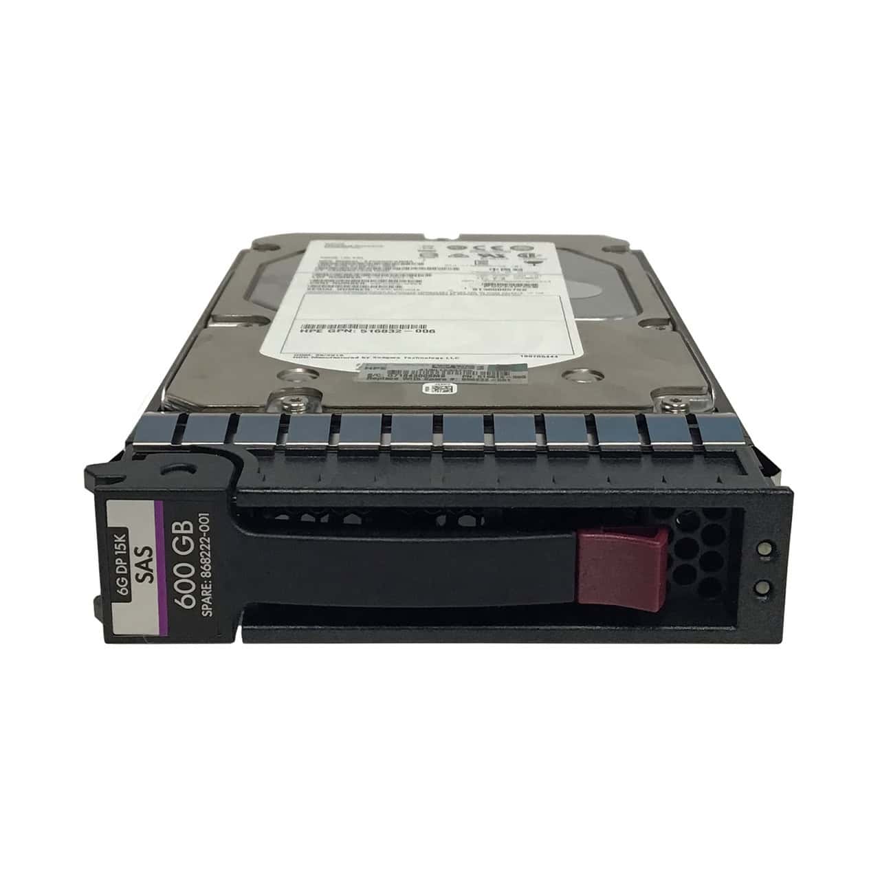 HP SPS-DRV HD G5 600GB 6G 15K 3.5 SAS DP (868222-001) thumbnail