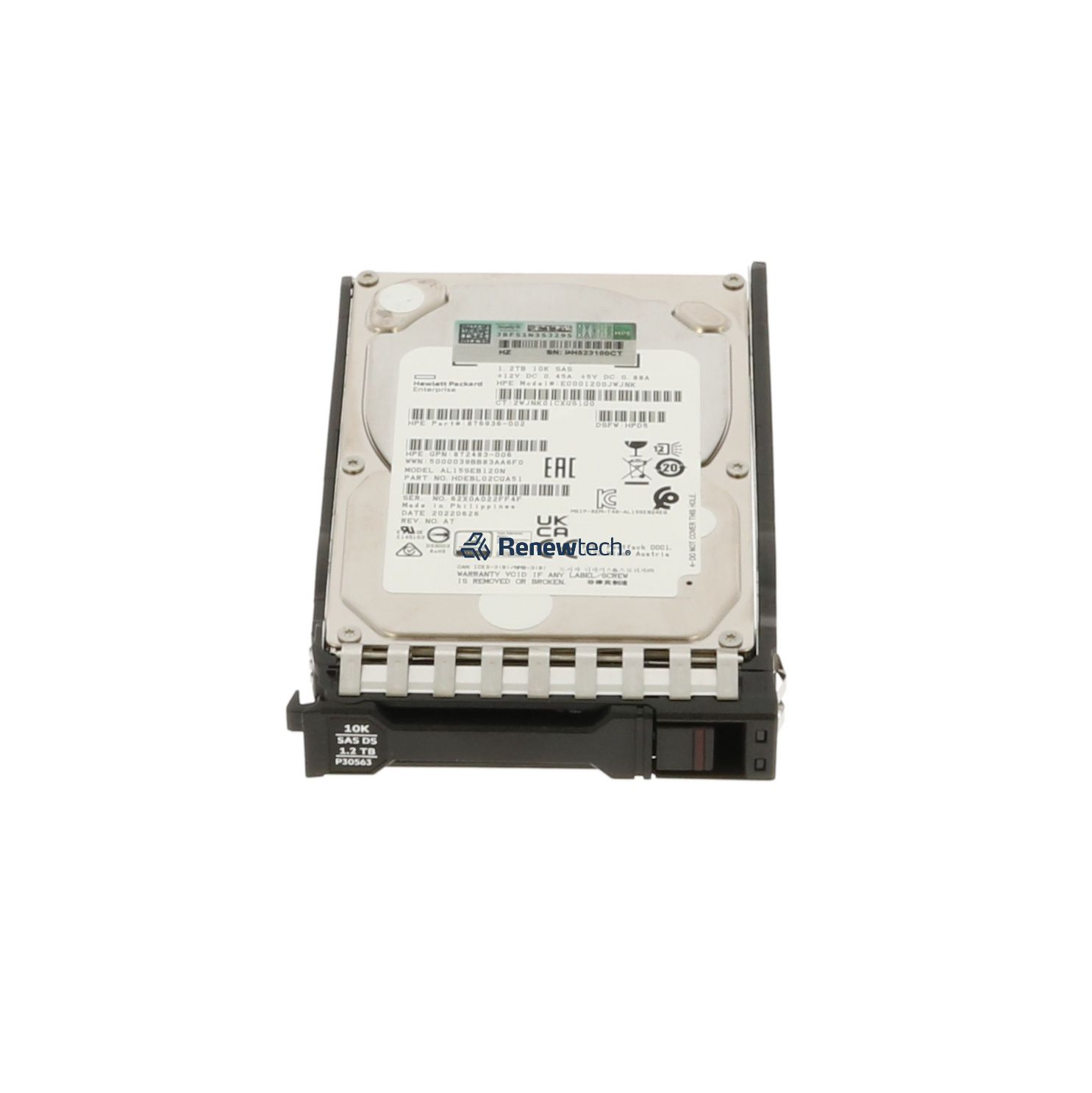 HP SPS-DRV HDD 12TB 6G 7.2K LFF SATA 512e (880852-B21) thumbnail