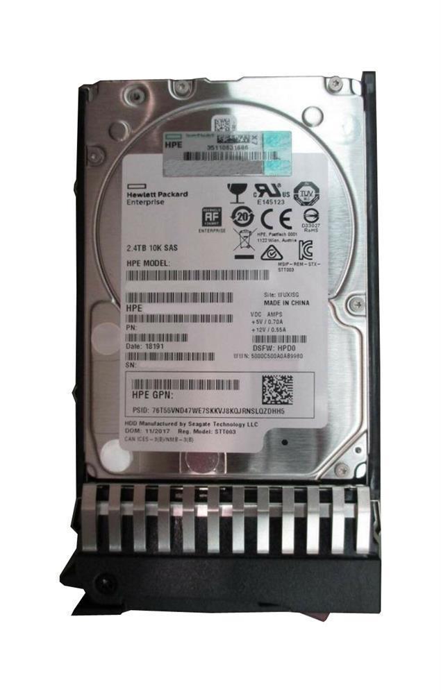 HP SPS-DRV HDD 2.4TB 12G 10K SFF SAS ENT (880853-B21) thumbnail