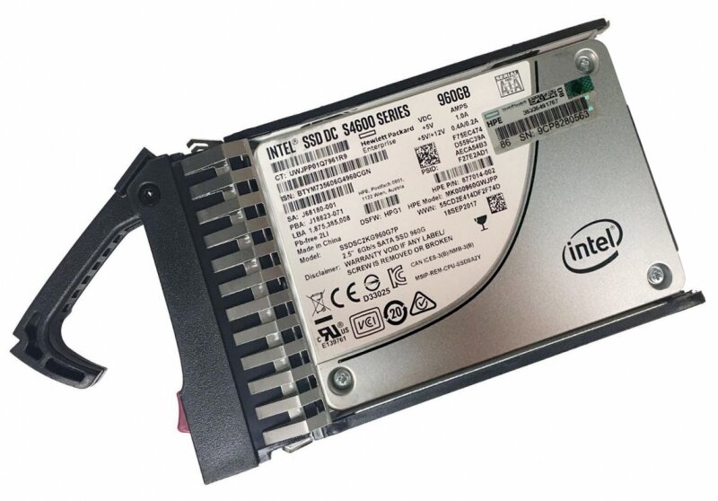 HP SPS-DRV SSD 960GB SFF SATA MU RW DS (P09720-B21) thumbnail