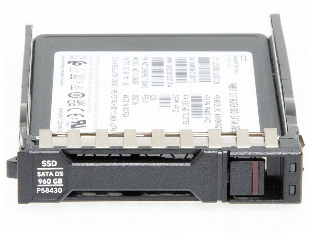 HP SPS-DRV SSD 960GB SFF SATA MU BC SED (P58430-001) thumbnail